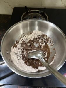 Healthy Ragi Chocolate Ladoo (No Refined Sugar) Roast Ragi