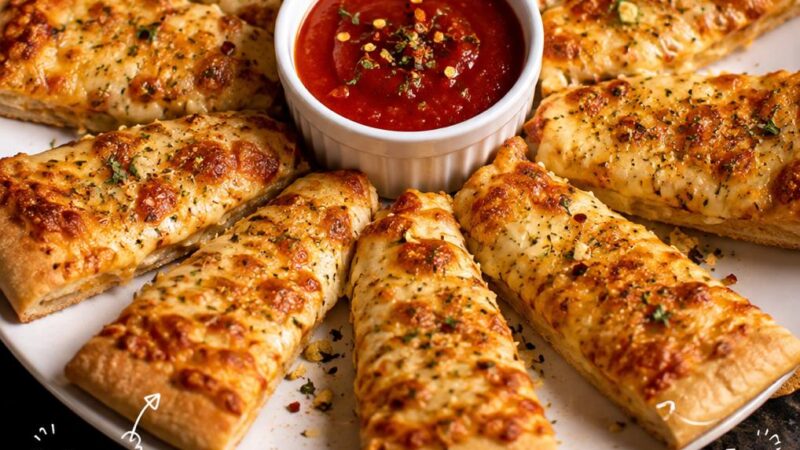Cheese breadsticks by Shakaron Bakes